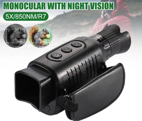 Full Dark 300m Monocular Night Vision Infrared 8x Digital Zoom Hunting Telescope