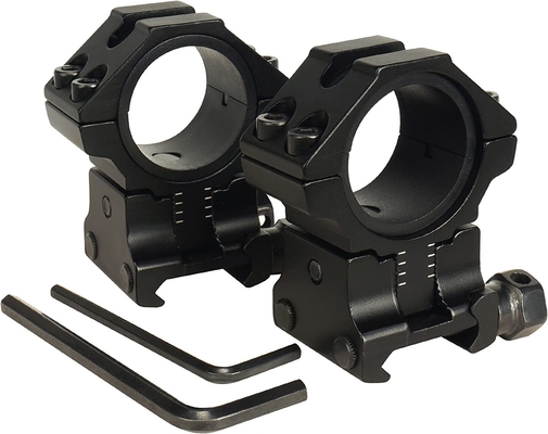 1 Inch Picatinny Rail Mounts For Scopes Adjustable Height Tactical Scope Rings