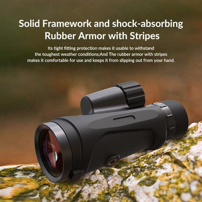 12X50 ED Glass Binoculars Waterproof Fogproof High Definition For Wild Prospect Exploration
