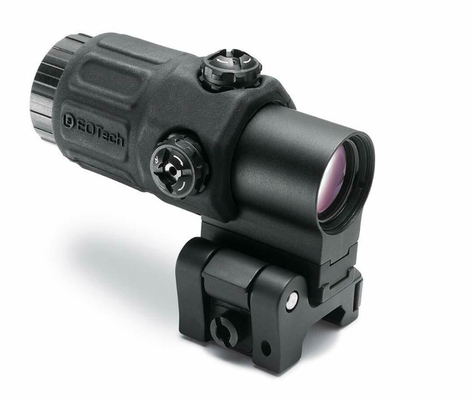 Airsoft Red Dot Reflex Sight Matt Black G33 3X Magnifier Sight QD Side
