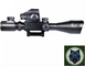 4-16x50EG Illuminated Hunting Scope With Tactical 4 Reticle Red Dot Sight And Red Sight
