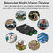 Sabpack digital night vision binoculars NV500 Infrared Hunting Binocular Scope 1300ft in Full Darkness LCD Screen wit